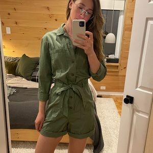 Green Gap Jumpsuit